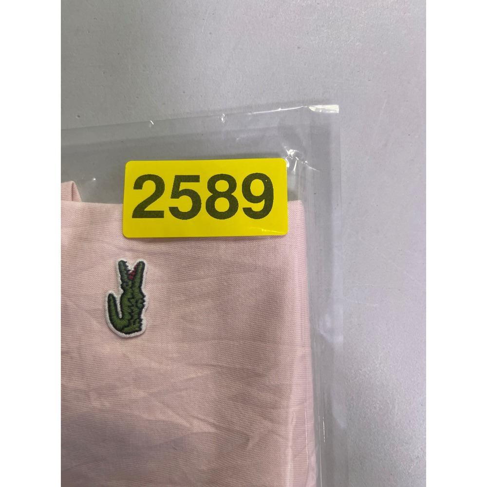 Lacoste T-Shirt Pima Cotton Pink FR 3 US Small Mens - Picture 7 of 7